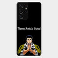 Crying Monk Glass Case Cover For Samsung Galaxy S21 Ultra