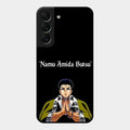 Crying Monk Glass Case Cover For Samsung Galaxy S22 5G