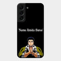 Crying Monk Glass Case Cover For Samsung Galaxy S22 Plus 5G