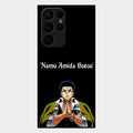 Crying Monk Glass Case Cover For Samsung Galaxy S22 Ultra 5G