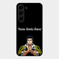 Crying Monk Glass Case Cover For Samsung Galaxy S23 5G