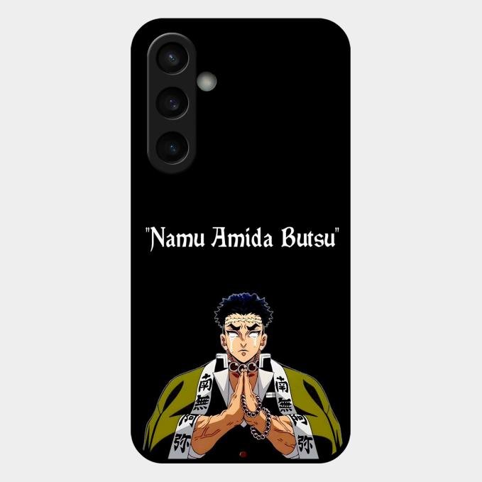 Crying Monk Glass Case Cover For Samsung Galaxy S23 Fe 5G