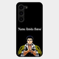 Crying Monk Glass Case Cover For Samsung Galaxy S23 Plus 5G