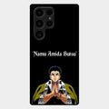 Crying Monk Glass Case Cover For Samsung Galaxy S24 Ultra 5G