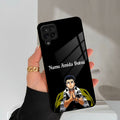 Crying Monk Glass Case Cover For Samsung Galaxy M42 5G