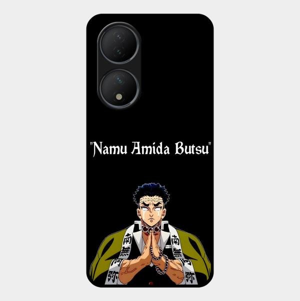 Crying Monk Glass Case Cover For Vivo T2 5G