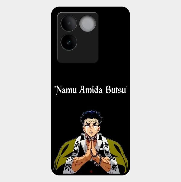 Crying Monk Glass Case Cover For Vivo T2 Pro 5G