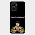 Crying Monk Glass Case Cover For Vivo T2X 5G