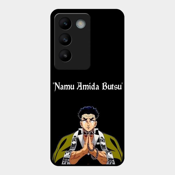 Crying Monk Glass Case Cover For Vivo T3 5G