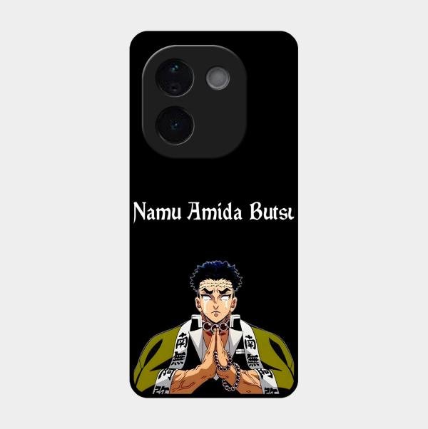 Crying Monk Glass Case Cover For Vivo T3 Pro 5G