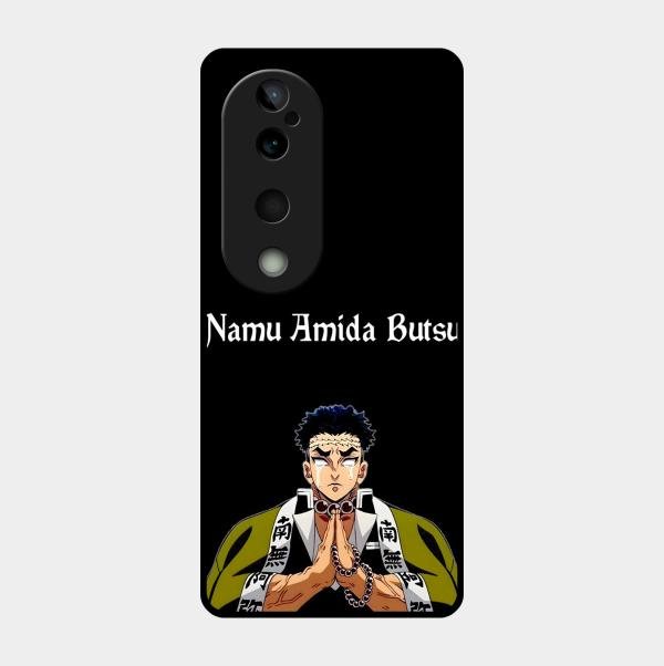 Crying Monk Glass Case Cover For Vivo T3 Ultra