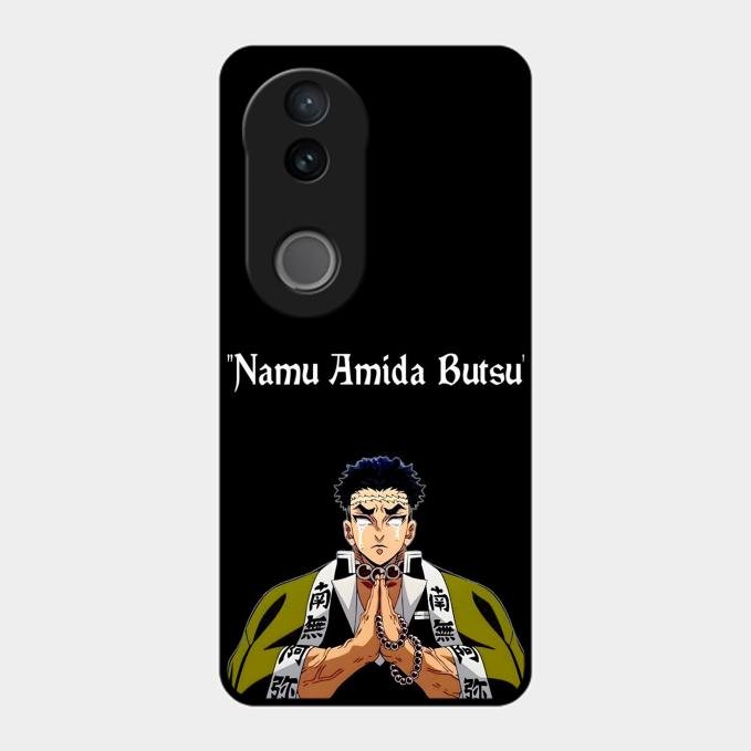 Crying Monk Glass Case Cover For Vivo T4R 5G