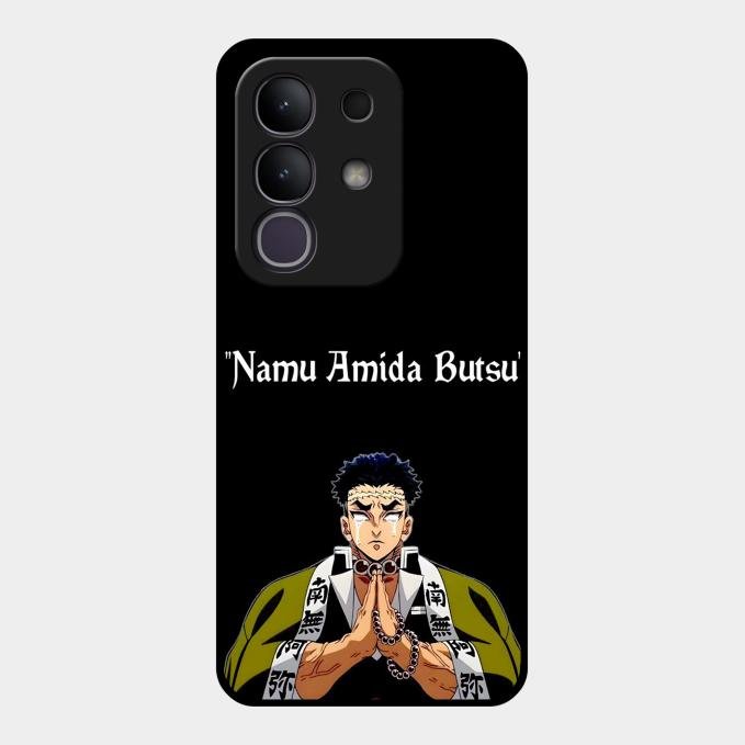 Crying Monk Glass Case Cover For Vivo T4X 5G