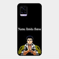 Crying Monk Glass Case Cover For Vivo V20
