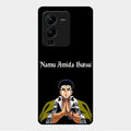 Crying Monk Glass Case Cover For Vivo V25 Pro 5G
