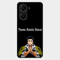 Crying Monk Glass Case Cover For Vivo V29E 5G