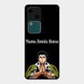 Crying Monk Glass Case Cover For Vivo V30 5G