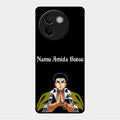 Crying Monk Glass Case Cover For Vivo V30E 5G