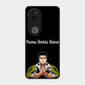 Crying Monk Glass Case Cover For Vivo V50E 5G