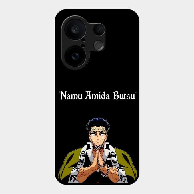 Crying Monk Glass Case Cover For Vivo X200 Fe 5G