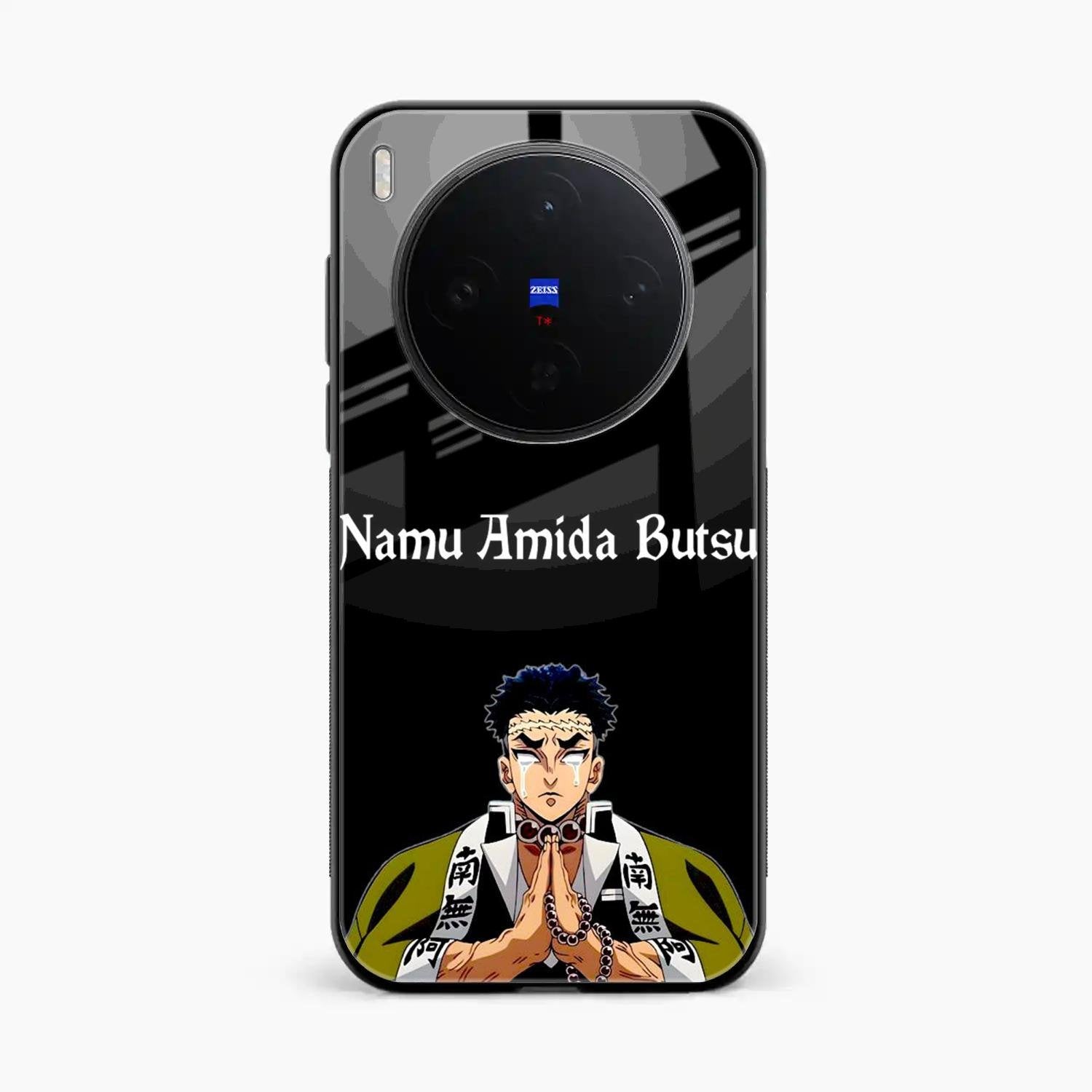 Crying Monk Glass Case Cover For Vivo X300 5G