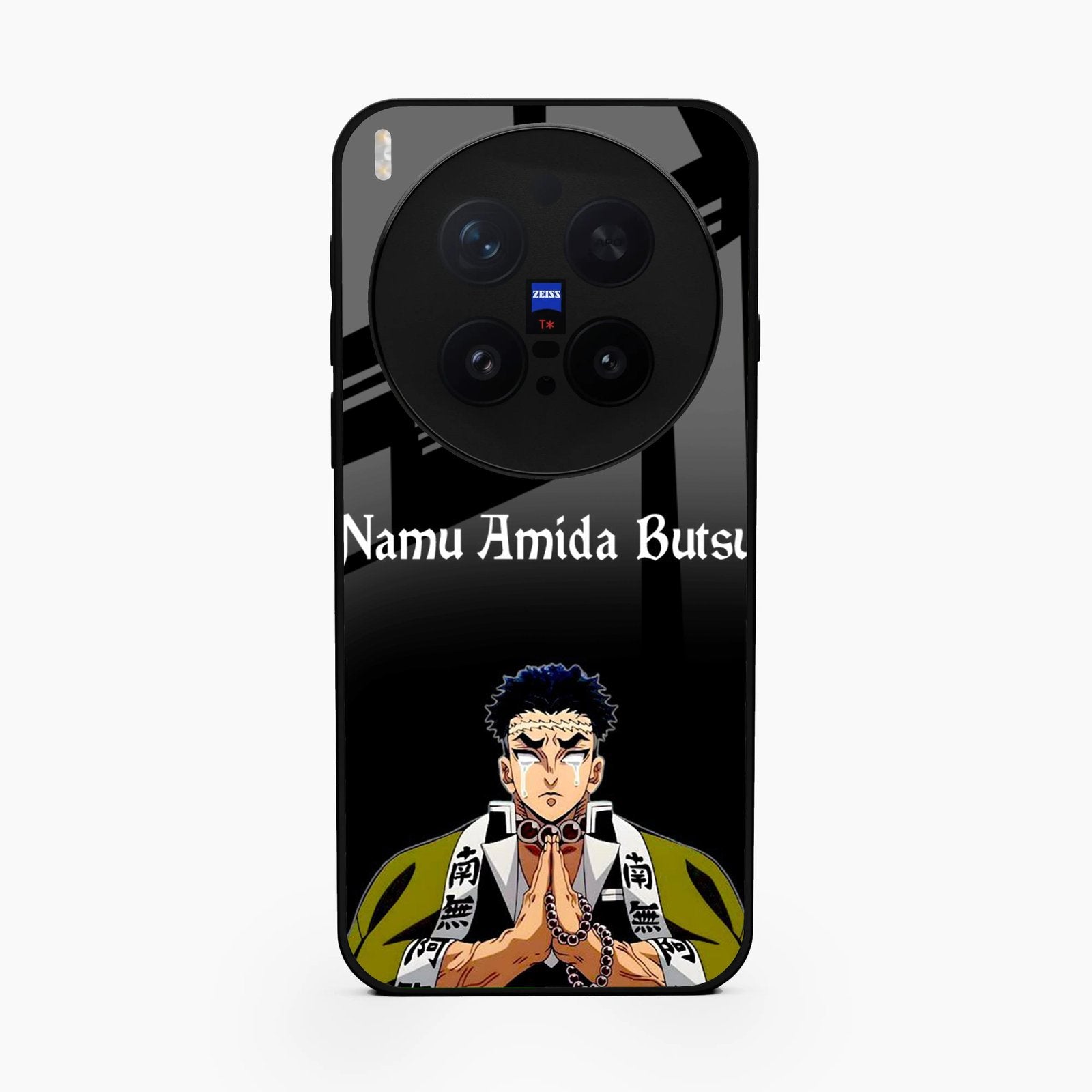 Crying Monk Glass Case Cover For Vivo X300 Pro 5G