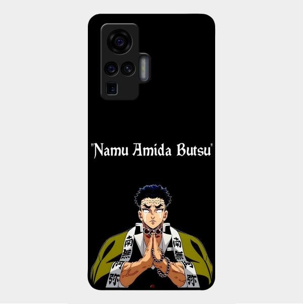 Crying Monk Glass Case Cover For Vivo X50 Pro 5G