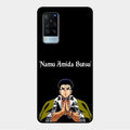Crying Monk Glass Case Cover For Vivo X60 5G
