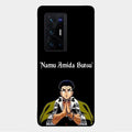 Crying Monk Glass Case Cover For Vivo X70 Pro Plus 5G