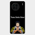 Crying Monk Glass Case Cover For Vivo X90 5G