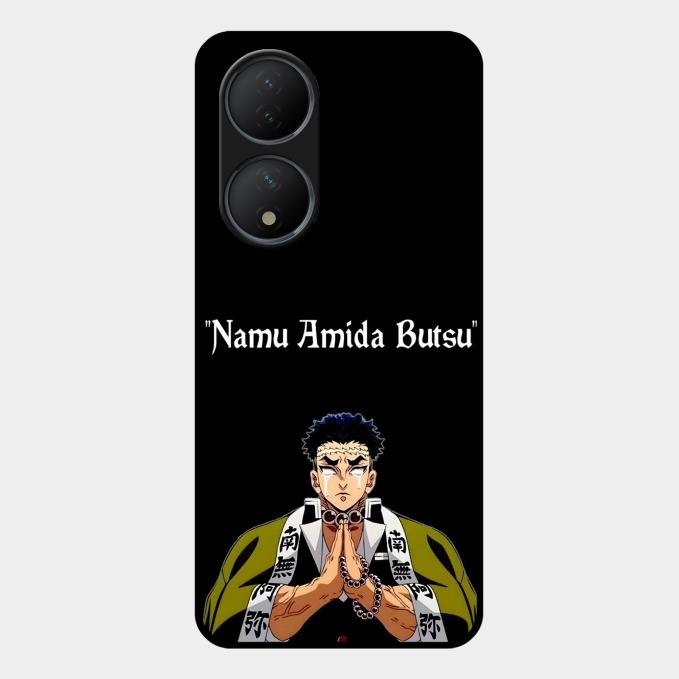 Crying Monk Glass Case Cover For Vivo Y100A 5G