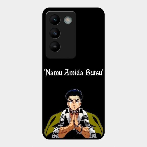 Crying Monk Glass Case Cover For Vivo Y200E 5G