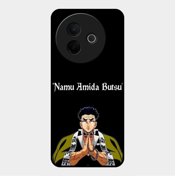 Crying Monk Glass Case Cover For Vivo Y39 5G