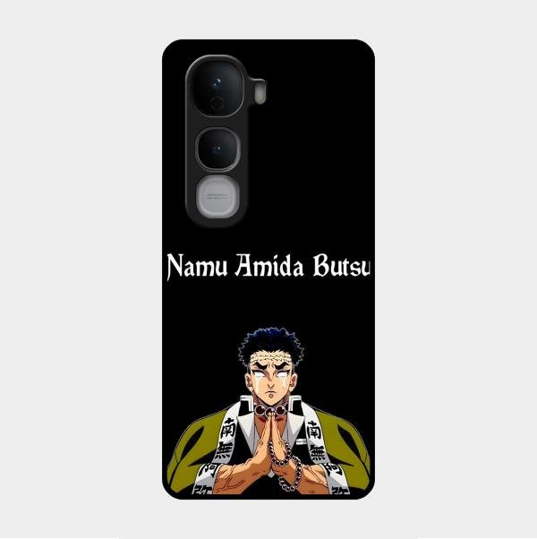 Crying Monk Glass Case Cover For Vivo Y400 Pro 5G
