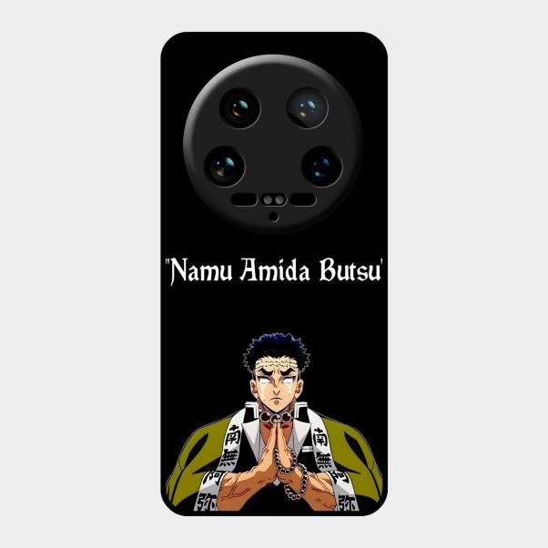 Crying Monk Glass Case Cover For Xiaomi 14 Ultra