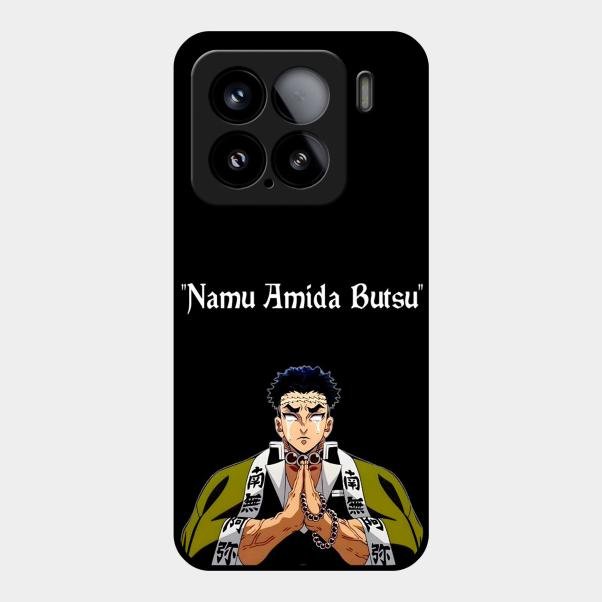 Crying Monk Glass Case Cover For Xiaomi 15 5G