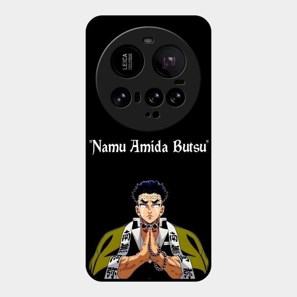 Crying Monk Glass Case Cover For Xiaomi 15 Ultra 5G