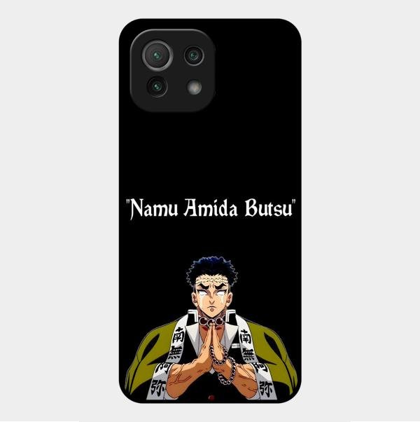 Crying Monk Glass Case Cover For Xiaomi Mi 11 Lite
