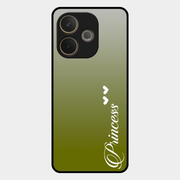 Customize Name Gradient Glass Case Cover Mint Green For Oppo A5 Pro 5G