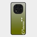 Customize Name Gradient Glass Case Cover Mint Green For Redmi Note 15 Pro 5G