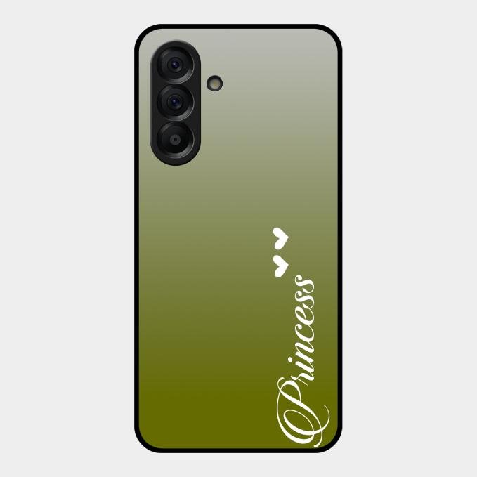 Customize Name Gradient Glass Case Cover Mint Green For Samsung Galaxy A56 5G