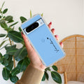Customize Name Anti Yellow Case For Google Pixel 8 Pro 5G