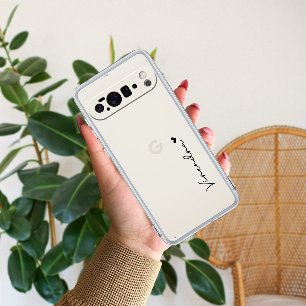 Customize Name Anti Yellow Case For Google Pixel 10 Pro XL