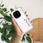 Customize Name Anti Yellow Case For iQOO 12 5G