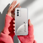 Customize Name Transparent Silicon Case For iQOO 9 Pro 5G