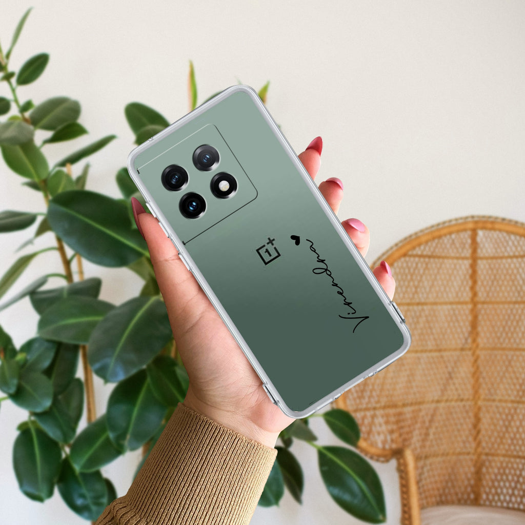 Customize Name Anti Yellow Case For OnePlus 11 5G
