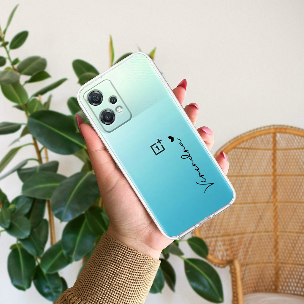 Customize Name Anti Yellow Case For OnePlus Nord CE 2 Lite