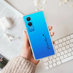 Customize Name Transparent Silicon Case For OnePlus Nord 4 5G