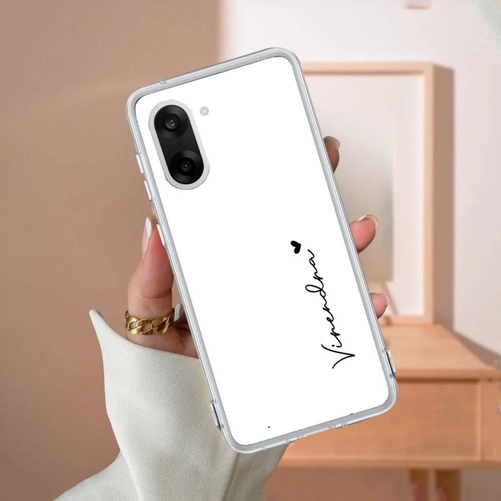 Customize Name Anti Yellow Clear Phone Case For OnePlus - ShopOnCliQ