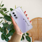 Customize Name Anti Yellow Case For Oppo A3 Pro 5G